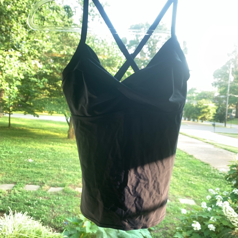 Women’s athlete navy tanking top size 34 D/DD